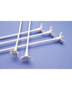 BALLOON SADDLE 12" WHITE (PAK 100) #93002
