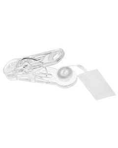 WEIGHT CLIP-N-SPOOL W/RIBBON CLEAR 16 GRAM (BAG 50) 92021