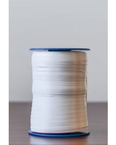CR WHITE CRIMPED RIBBON ROLL 3/16" 500 YDS