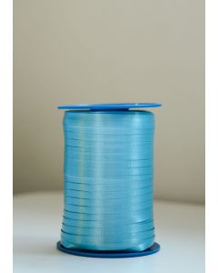 CR TEAL CRIMPED RIBBON ROLL 3/16" 500 YDS