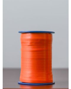 CR ORANGE CRIMPED RIBBON ROLL 3/16" 500 YDS
