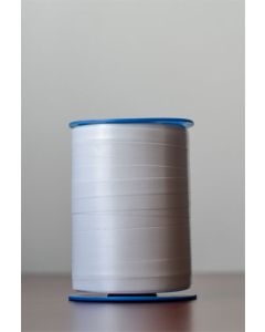 CRW WHITE SMOOTH RIBBON ROLL WIDE 3/8" 275 YDS