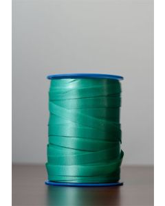 CRW EMERALD GREEN SMOOTH RIBBON ROLL WIDE 3/8" 275 YDS