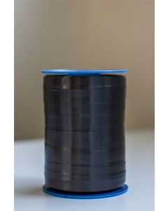 CRW BLACK SMOOTH RIBBON ROLL WIDE 3/8" 275 YDS