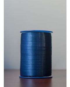 CRW NAVY BLUE SMOOTH RIBBON ROLL WIDE 3/8" 275 YDS