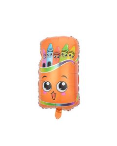 LRG SHP COLORFUL CRAYON BOX 25"