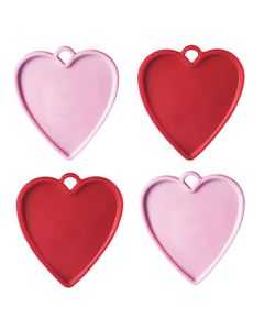 WEIGHT HEART ASST RED & PINK 8 GRAM  #91013