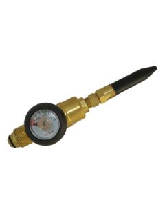 ECONOMY INFLATOR - LATEX TILT VALVE ONLY WITH GAUGE (EC1G)