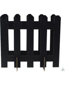 DISPLAY BLACK PICKET FENCE (D) sale