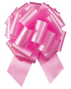 PULL BOW LIGHT PINK 8" (PKG)