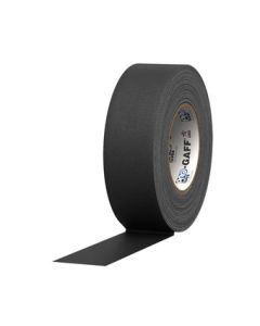 PRO GAFF BLACK MATTE CLOTH TAPE 2" (55 YDS)