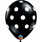 11C POLKA DOTS BIG ONYX BLACK (PK 6)(SOLD IN 12'S)(D) sale