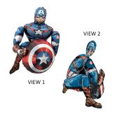 AIRWALKER AVENGERS CAPTAIN AMERICA 39" (PKG)
