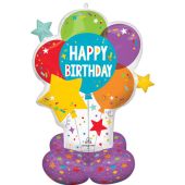 AIRLOONZ HB BALLOONS ON BALLOONS 44" (PKG)