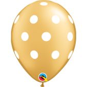 11C POLKA DOTS BIG GOLD (BAG 50)(D) sale