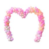 BALLOON HEART SHAPE ARCH FRAME