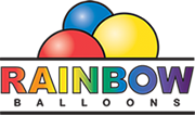 Rainbow balloons